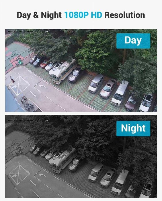 Sistema de vídeo vigilância 5 Megapixels kit 4,6,8 câmeras