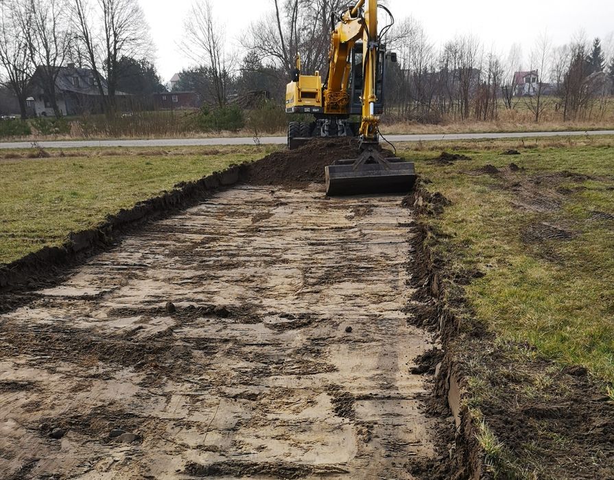 Usługi minikoparką, koparko-ładowarką, roboty ziemne, ogrodzenia