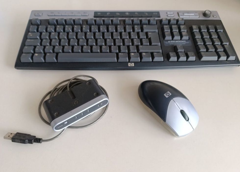 Vendo impressora, teclado e rato HP
