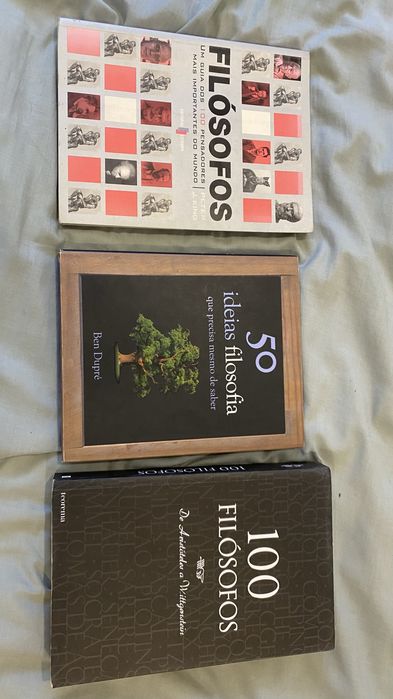 Lote 3 Livros Filosofia: 100 Filósofos + 50 Ideias de Filosofia + Filósofos (J. King)