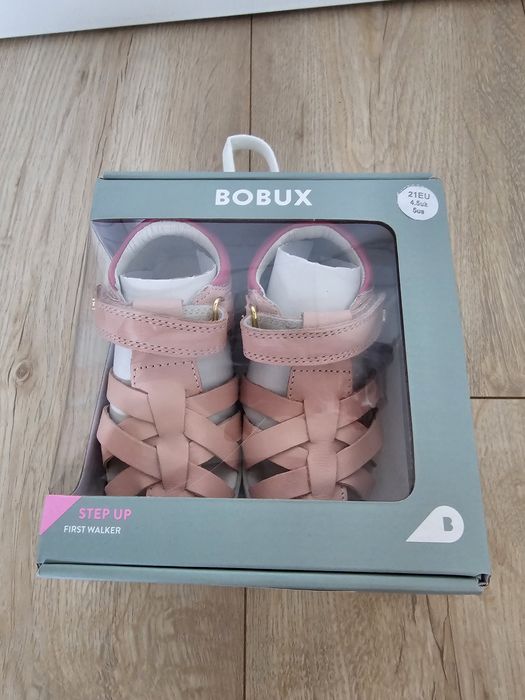 Sandały bobux tropicana II seashell + guava 21 step up