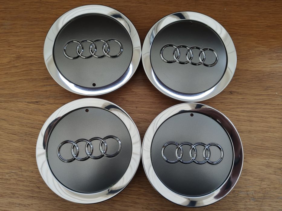 Centros tampas para jantes Audi A8 A6 17, 18' e 19' 147mm