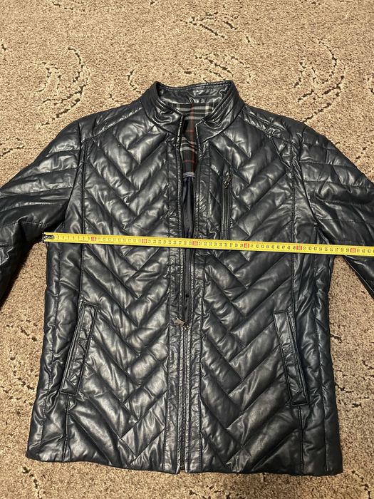 Куртка чоловіча зі штучноі шкіри