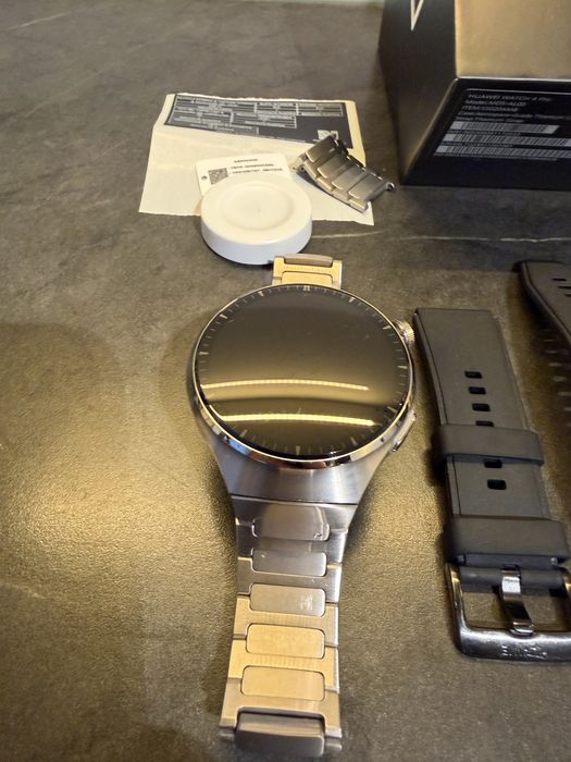 Huawei Watch 4 pro Elite tytanowy + dwa dodatkowe paski