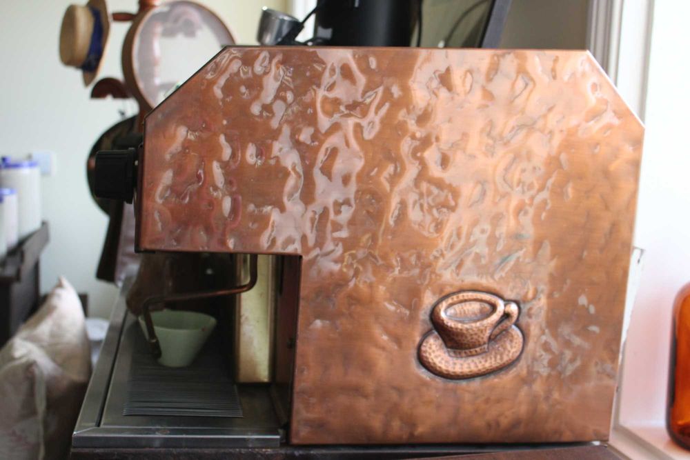 Maquina  de café vintage industrial