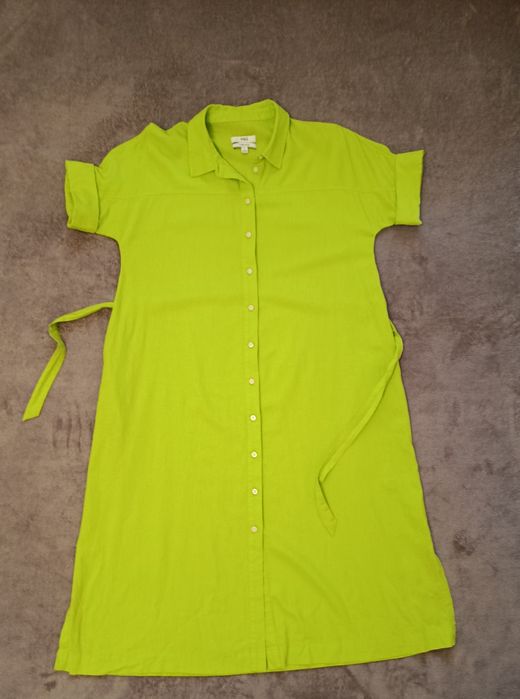 Лляне плаття Mark & Spencer ,розмір М,В ідеалі!