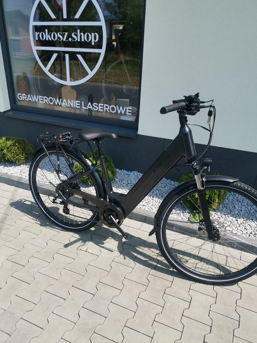Rower elektryczny Barton E-Smart 2.0, koła 28 cali, rama 17 cali, bateria 468 Wh, gwarancja, FV, nowy