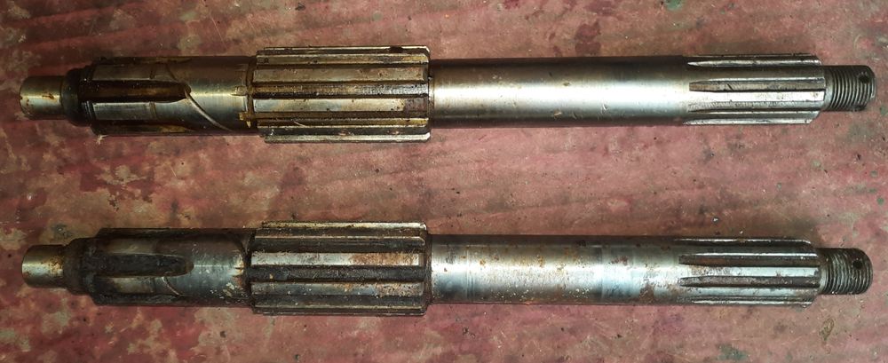 21А-1701105 Вал вторічний коробки передач ГАЗ-21 Волга 21 ссср