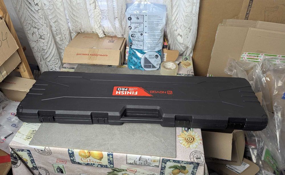 Шпателя для механічного нанесення NOVQO FINISH PRO лезо 0,3 + 0,5мм