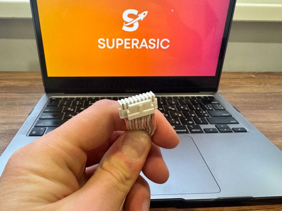 Оригінал! Шлейф сигнальний 18 pin для Asic Antminer S9, L3+, S19, S21