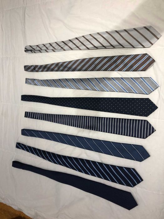 Gravatas Riscas e Padrões - Várias Cores - 4€ Cada