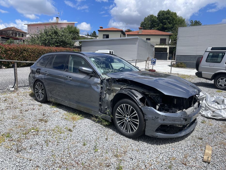 Bmw 520 d g31 de 2018 sinistrada com documentacao para reparar