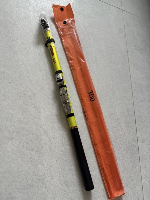 Promo Nowa Wędka teleskopowa z włókna węglowego 3m