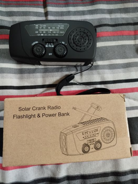 Rädio USB/energia solar