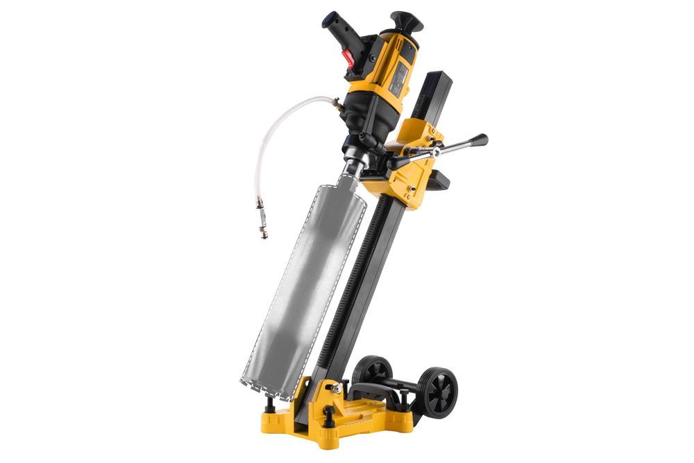 Wiertnica diamentowa do betonu ręczna WT202 ze statywem pochyłym WT45S