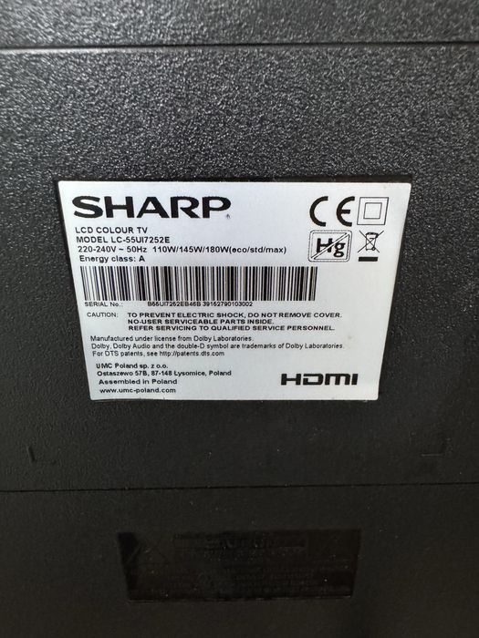 Телевізор Sharp 55