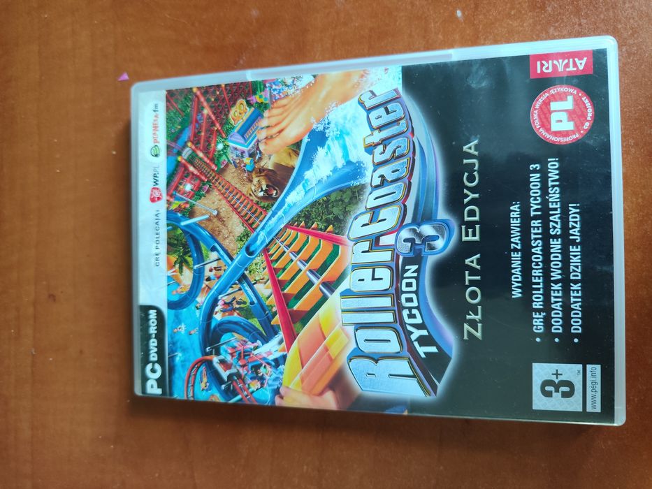 Rollercoaster Tycoon 3 Złota Edycja PC