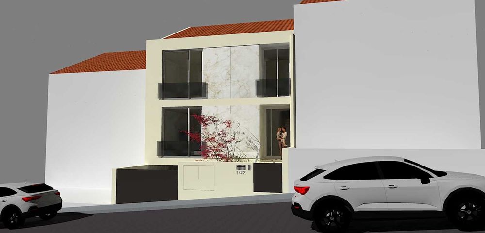 Terreno com projeto aprovado em Vilar do Paraíso