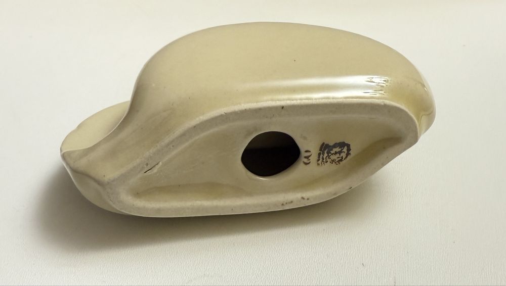 Stary serwetnik porcelit Społem PRL