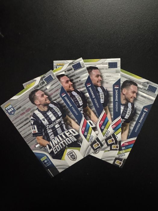 Andrija Zivkovic  Fifa 365 limited edition Panini 2026 Adrenalyn XL
