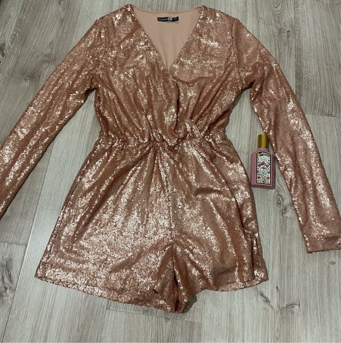 Комбенізон в паєтку блискучий