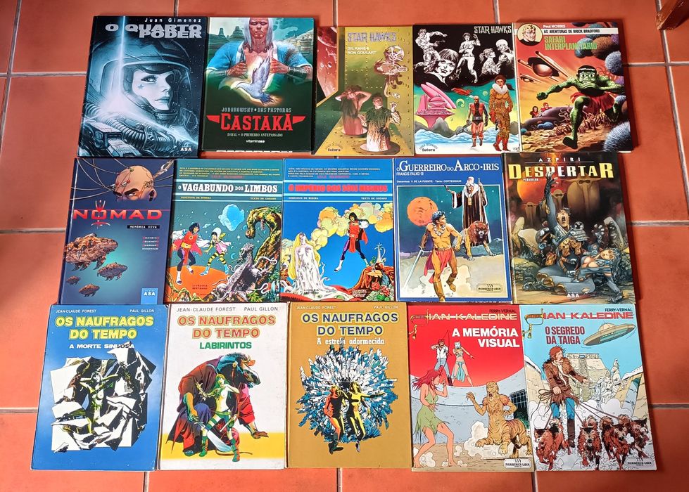 76 Albúns A4 Ficção Científica