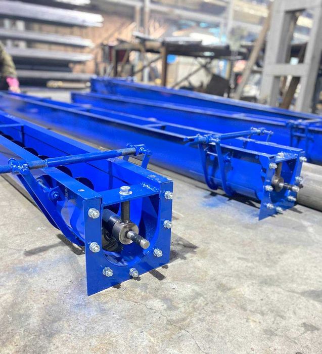 Шнек у жолобі, шнековий навантажувач,транспортер у лотку