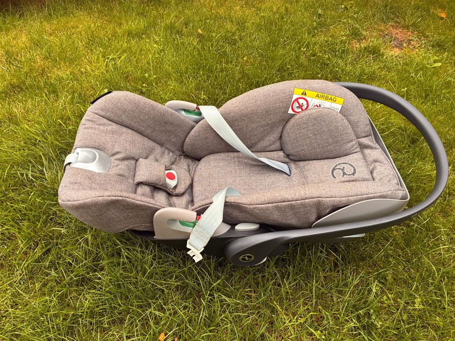 Fotelik Cybex Cloud Z2 i-Size Plus Soho Grey  + śpiworek