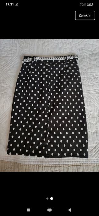 Spodnica rozm S czarna