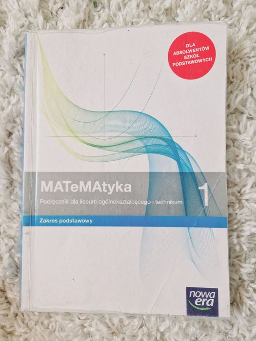 MATeMAtyka 1 podręcznik dla liceum i technikum zakres podstawowy