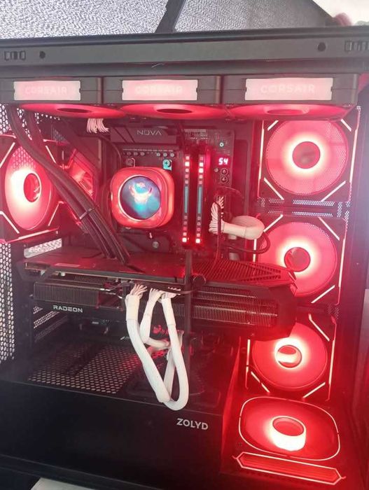 Pc Gamer TOP R7 9800X3D + RX 9070XT, 64GB RAM DDR5 6000MHZ CL30