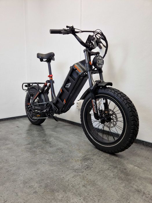 Eahora Juliet, GWARANCJA, FV, Taba na Rowerze, Ogromna Bateria 2880 Wh, 90 Nm, Fatbike 20x4.0, Przebieg 44 km