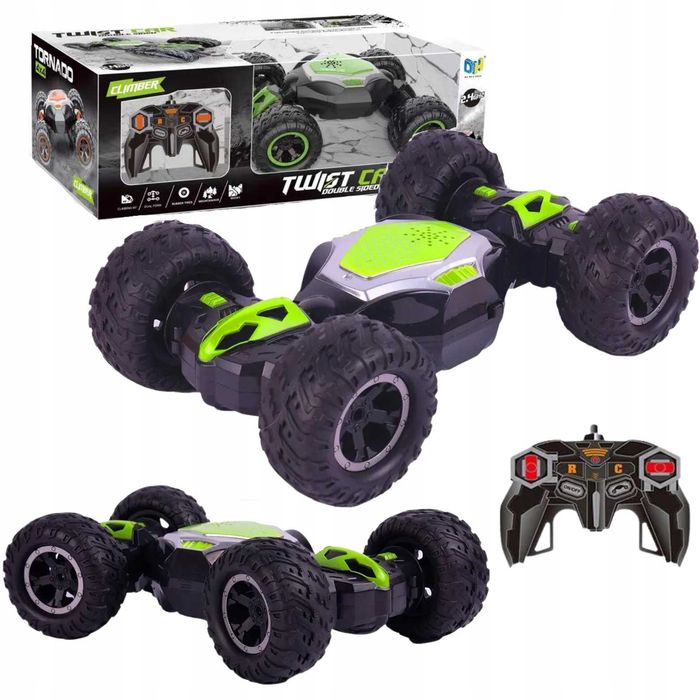 Samochód zdalnie  sterowany auto terenowe twister  LED dźwięk RC PILOT