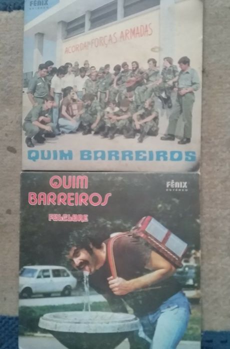 Discos vinil Quim Barreiros anos 70