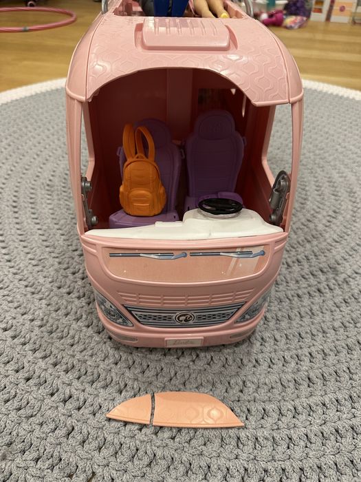 Barbie bardzo duzy kamper FBR34 - lekko uszkodozny