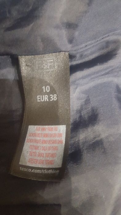 Granatowy płaszcz rozm M
