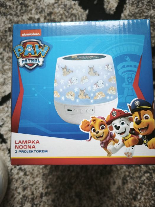 Lampka nocna Psi Patrol z projektorem