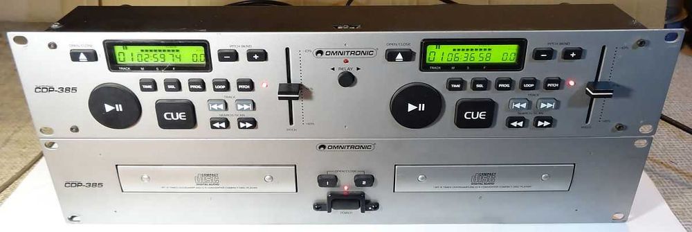 Odtwarzacz DJ-ski CD OMNITRONIC CDP-385