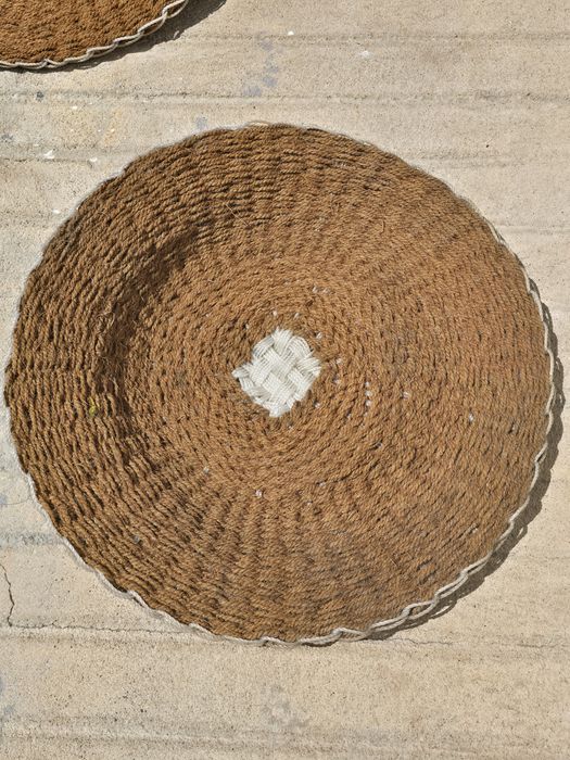 Belo tapete rústico: Capacho de lagar de azeite (antigos mas novos)