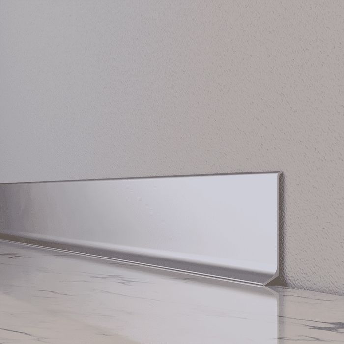 Алюмінієвий плінтус 30/40/60/80/100мм 150грн/м/пог.