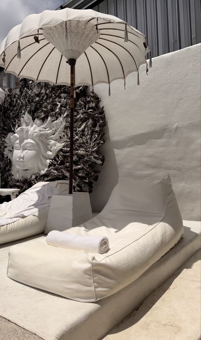 Fotel Ogrodowy Basenowy Boho Taras Swietny Matriał Leżak Nowy