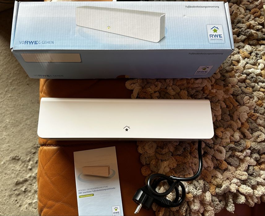 Контролер керування теплою підлогою RWE SmartHome FSC8 8 зон