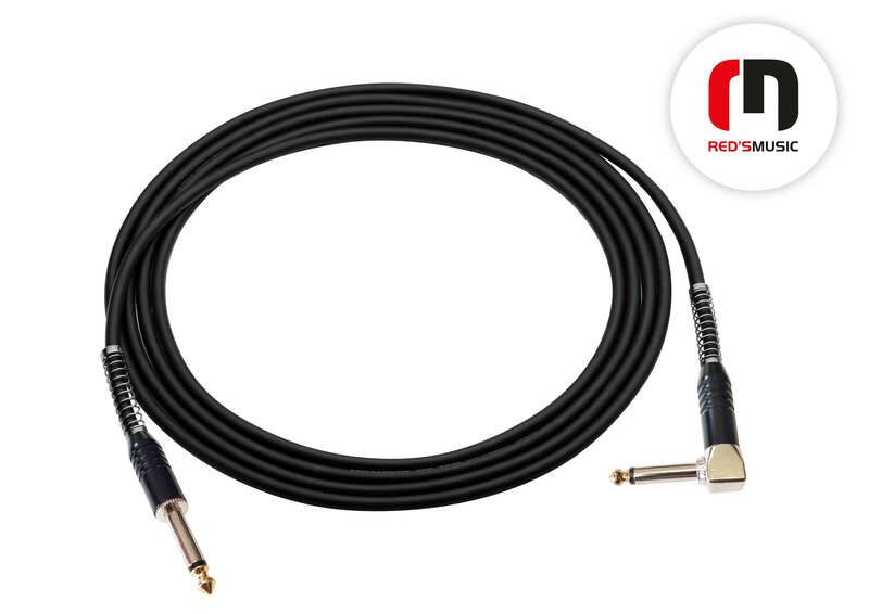 Kabel gitarowy Red's Music GC0230 C (jack-jack kątowy) 3m