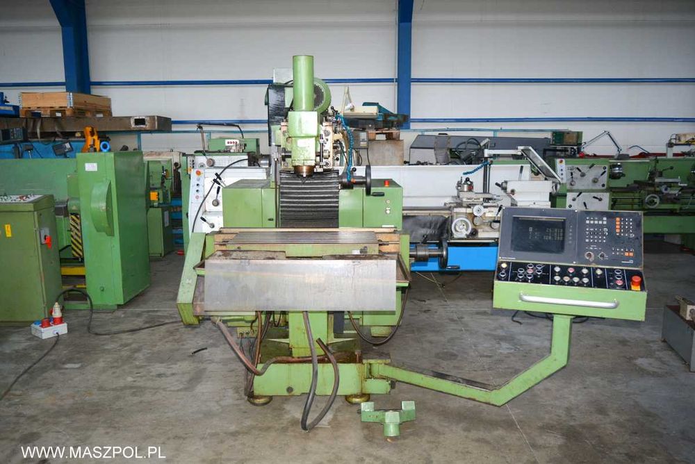 Frezarka narzędziowa - CNC AVIA F - 40 NA2 - IDEALNY STAN - FILM