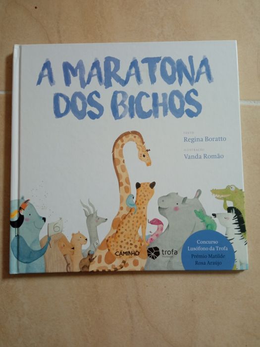 Livro "A Maratona dos Bichos"