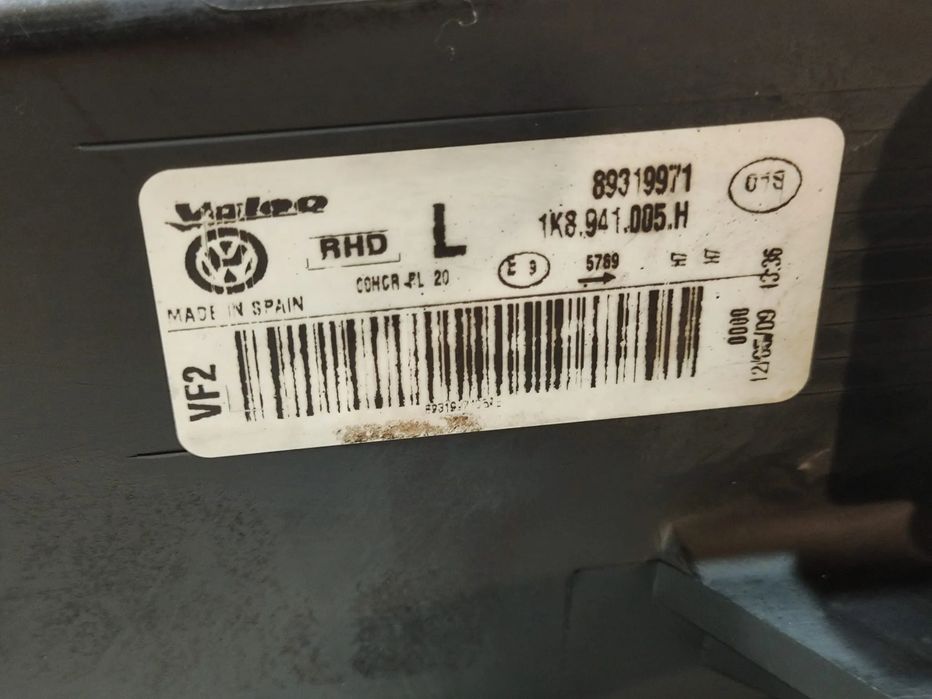 Óticas faróis Originais VW Volkswagen Scirocco Mk3 2008–2014