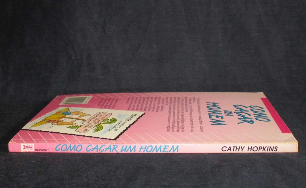 Livro Como caçar um homem Cathy Hopkins