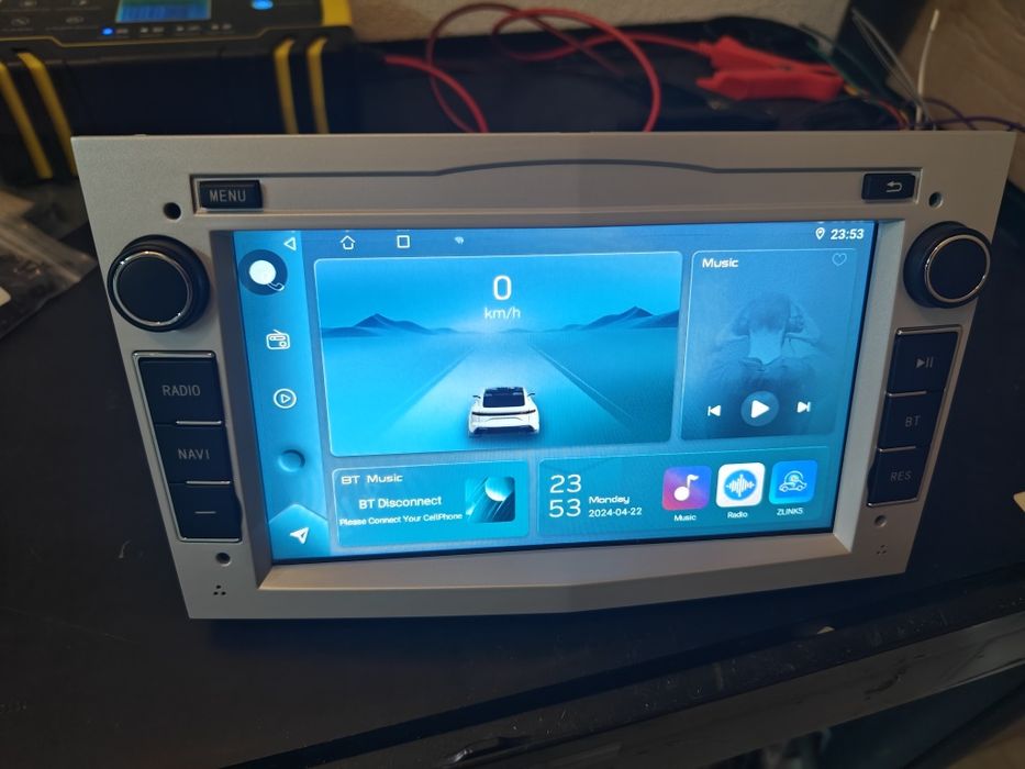 Radio Android 2 DIN 7" Opel Astra H/Vectra/Corsa/Combo/Antara (NOVOS)