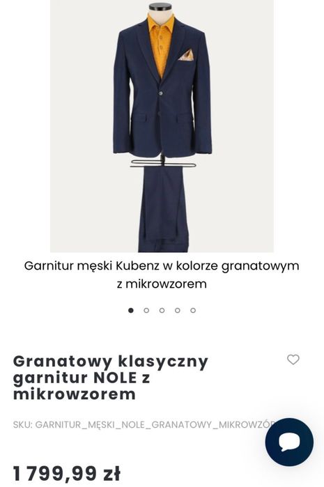 Garnitur mlodzieżowy-męski