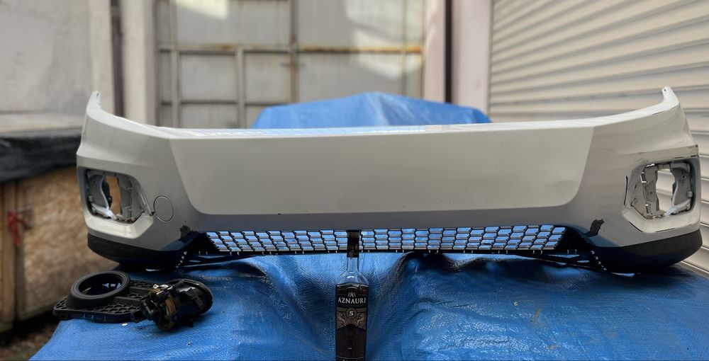 Оригінал бампер VW Tiguan 1, губа бампера, протитуманка сша